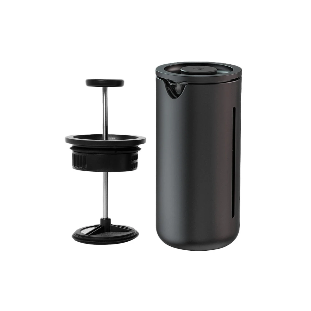 French Press Timemore U czarny 450 ml – zaparzacz do kawy